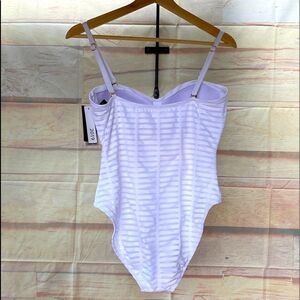 Womens size Lg NWT Kenneth Cole one piece belly toning bathing suit
